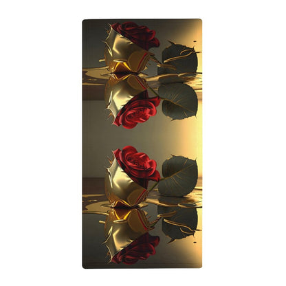 ROSE IN GOLD Coral Velvet Towel