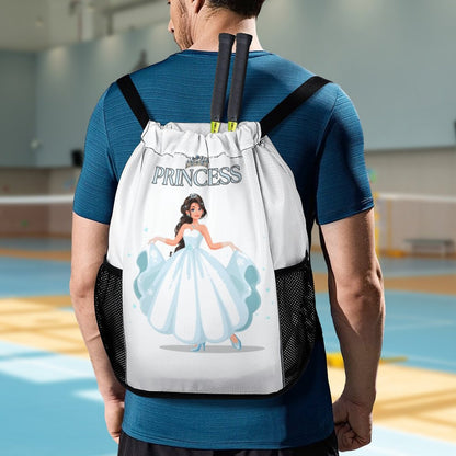 Waffle Cloth Drawstring Bag