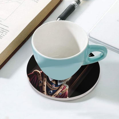 Round Ceramic Coaster