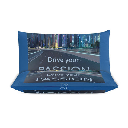 3-Piece Bedding Set-102"x90"/ 259x229cm (Dual-sided Printing)