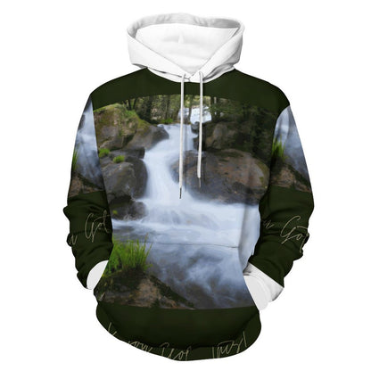 230gsm Men's Cool Hoodie with Double-layer Cap (All-Over Printing)