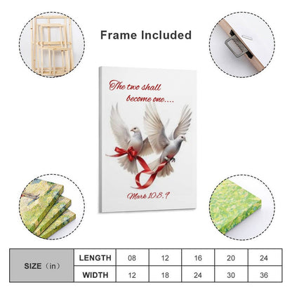 Framed Wooden Poster Hanging (Vertical 2:3)-8x12 inch