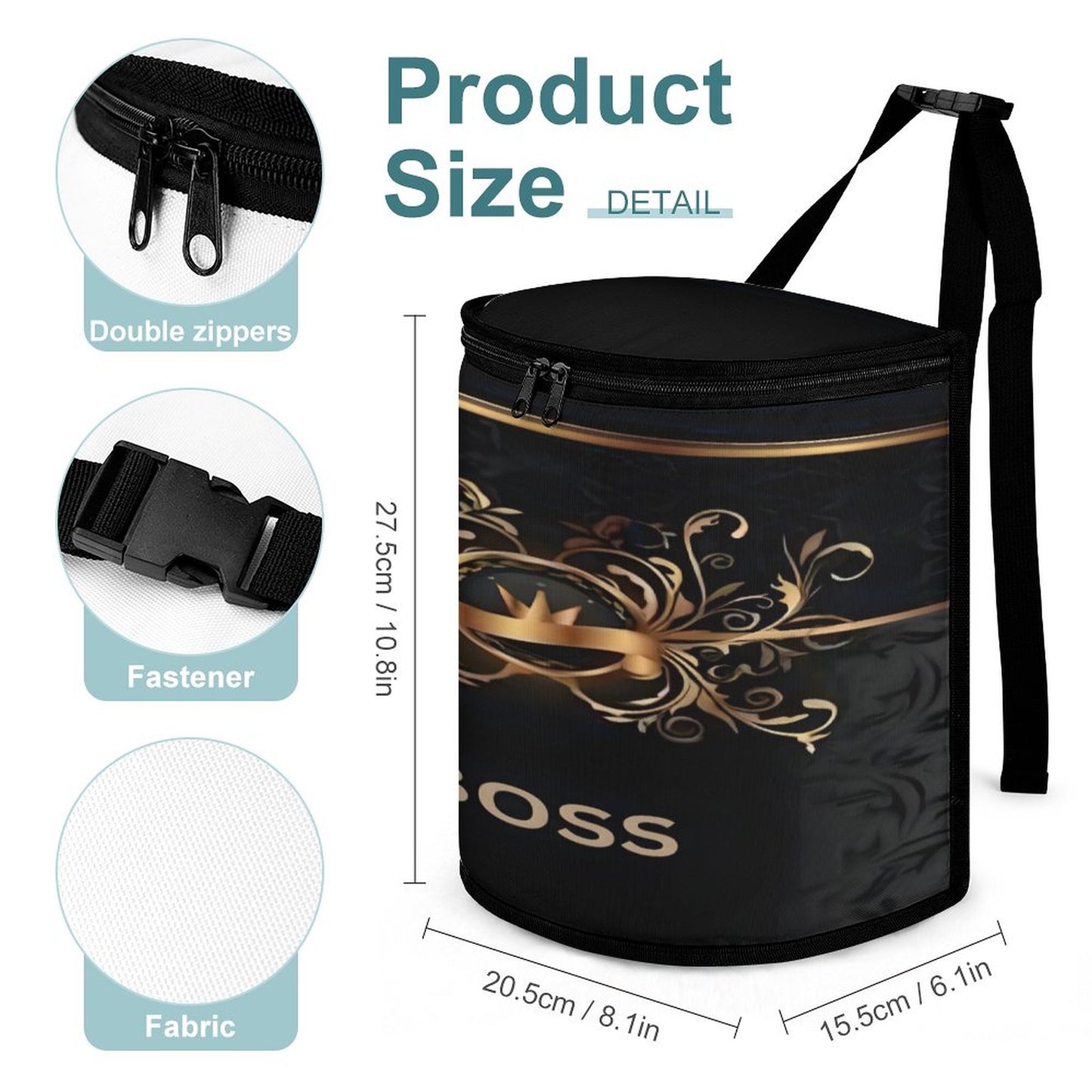 Collapsible Car Trash Bin