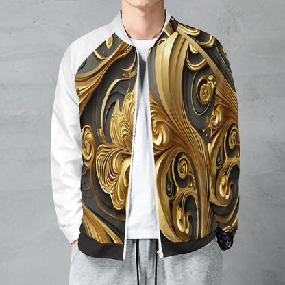 Raglan Zip-up Shirt WY10 (All-Over Printing)