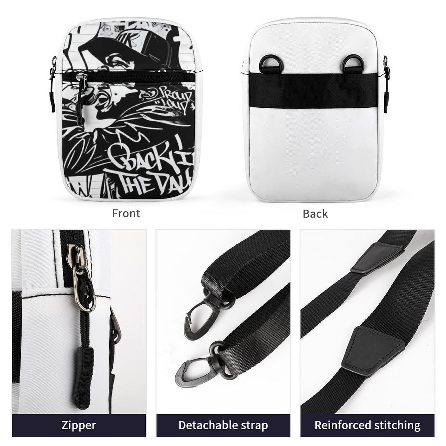 Small Messenger Bag(All-Over Printing)