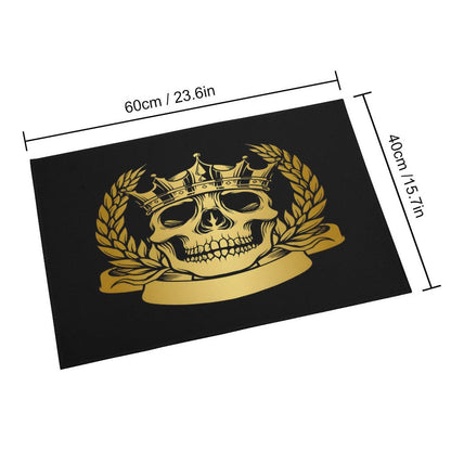 Crystal Velvet Bedroom Floor Mat