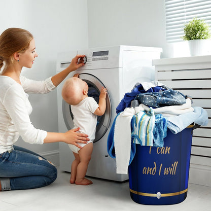 Oxford Collapsible Laundry Basket