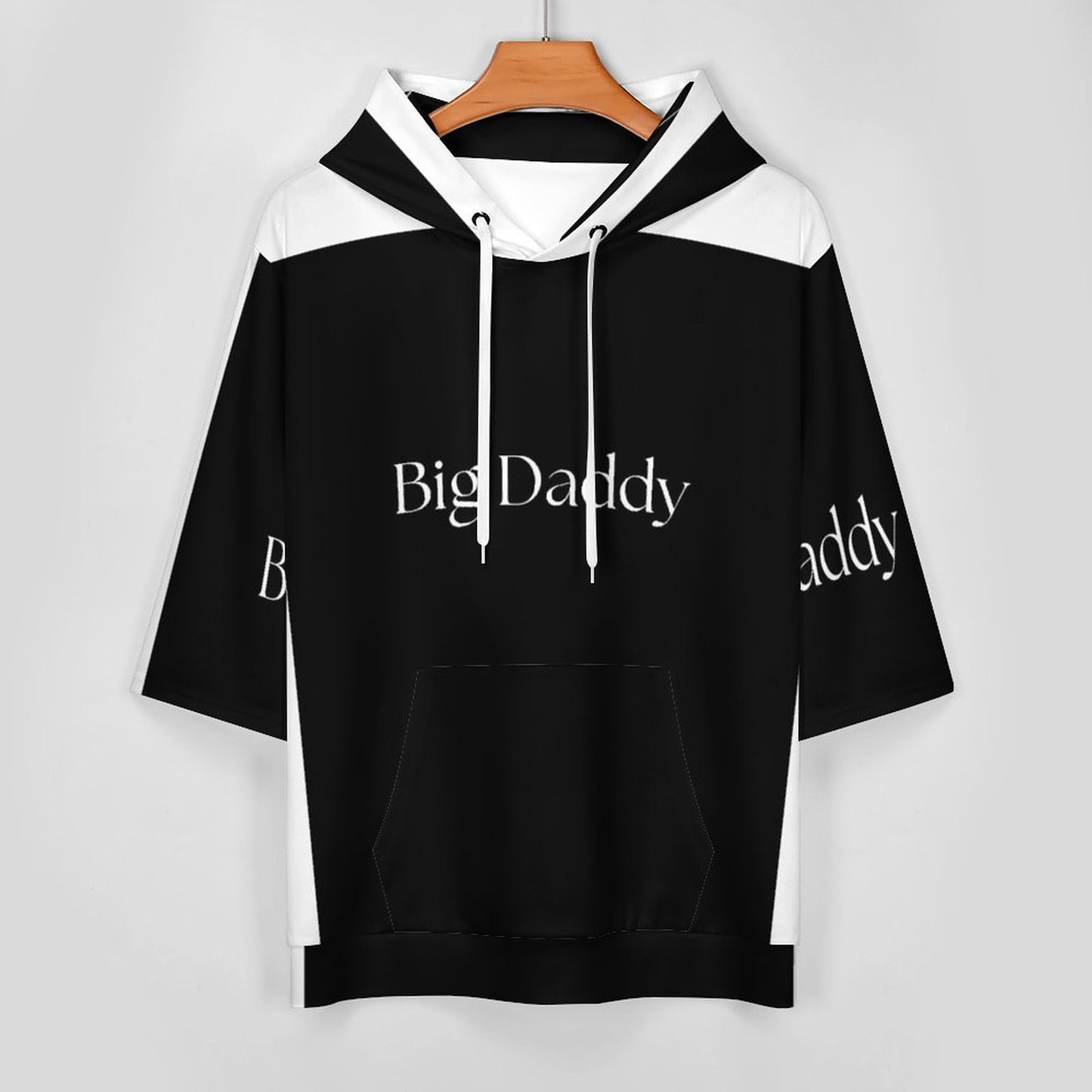 Half Sleeve Hoodie***S-XL-BIG DADDY