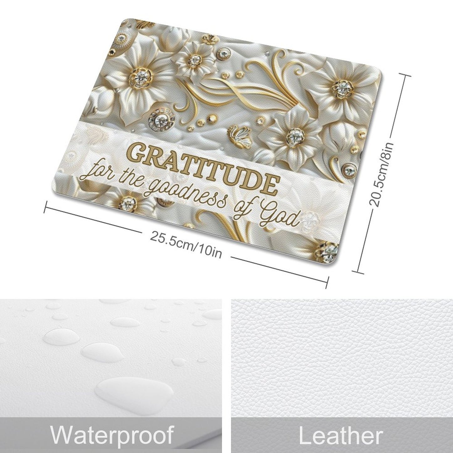 PU Leather Mouse Pad