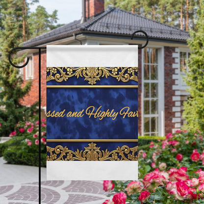Garden Flag (2 Pics on 2 Sides)-12"x18"