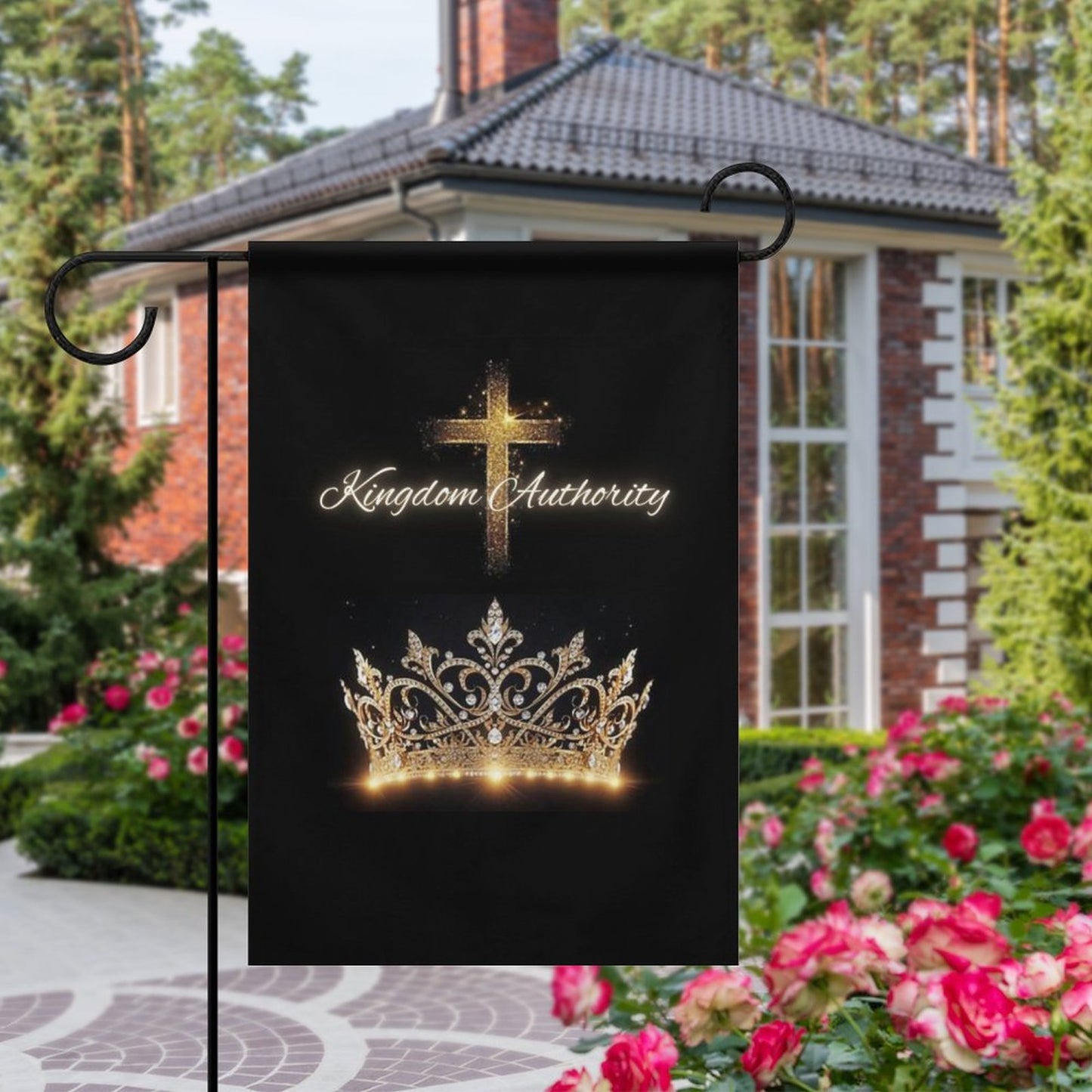 Garden Flag (2 Pics on 2 Sides)-12"x18"