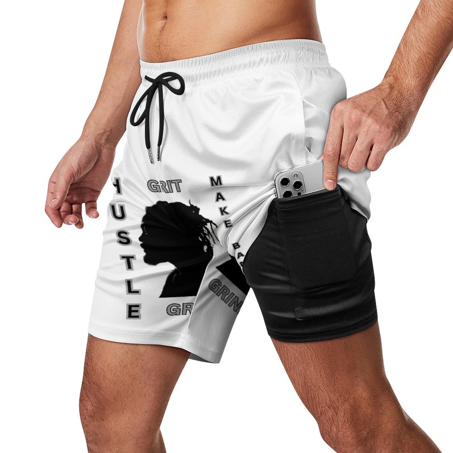 Men's Beach Shorts with 4 Pockets