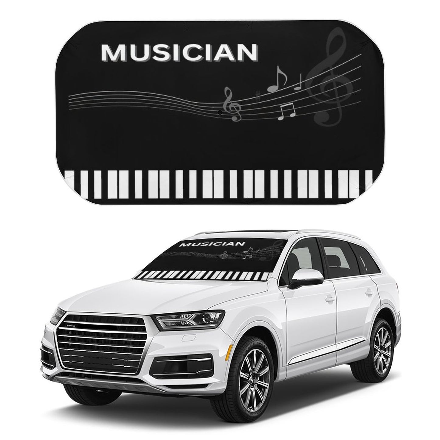 Car Sunshade Umbrella-MUSICIAN