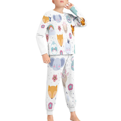 Long Sleeve Pajama Suit for Boy JTZ (All-Over Printing)