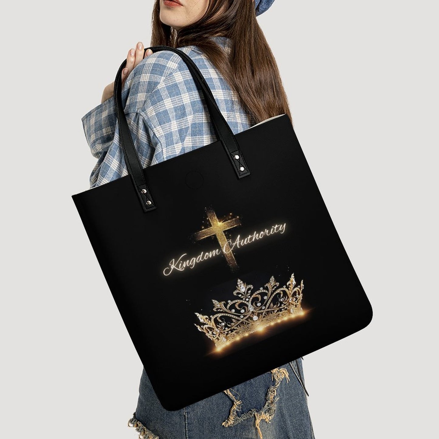 Leather Handbag(One-sided Printing)