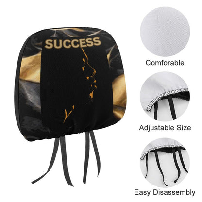 Custom Car Headrest Covers