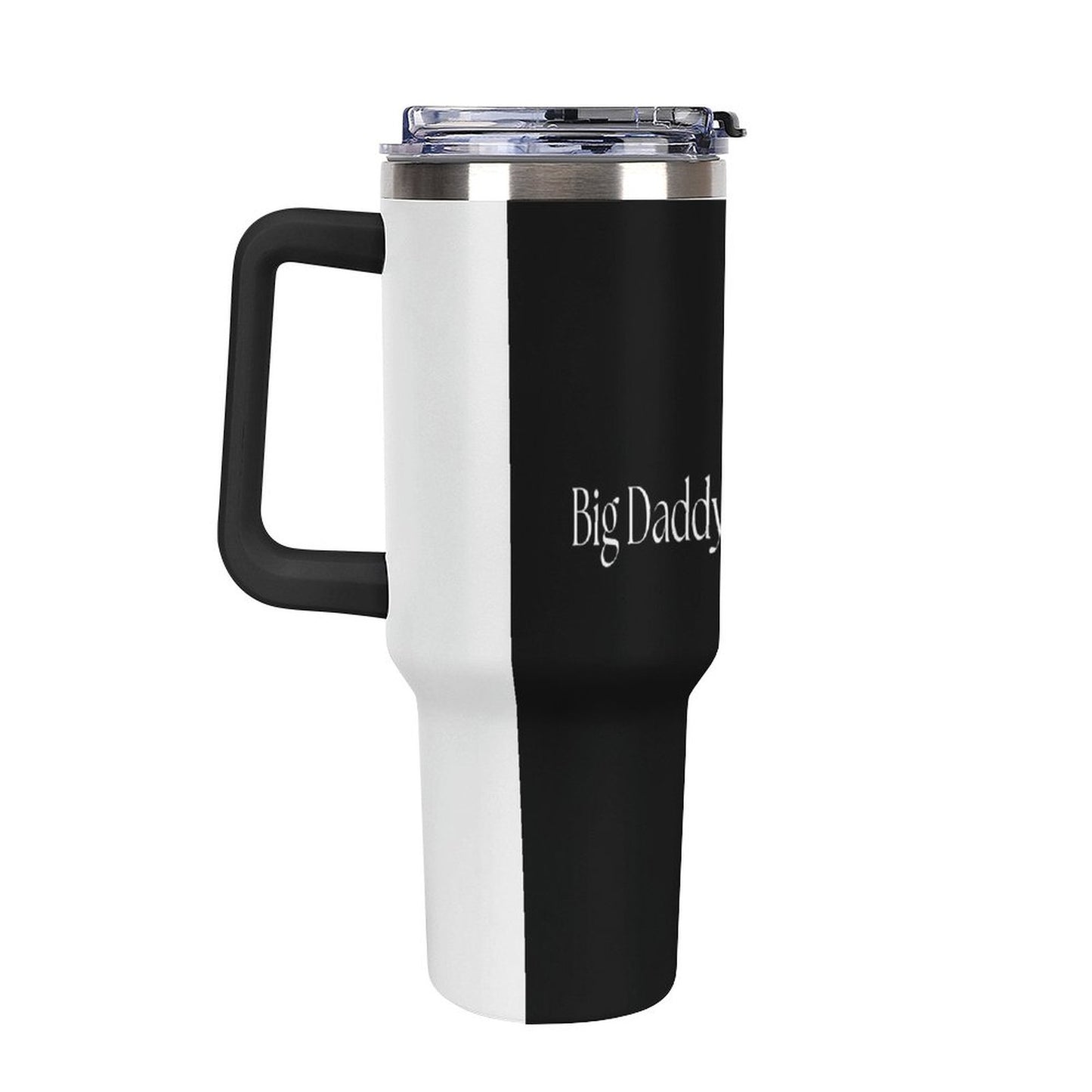 40oz Insulated Tumbler with Handle and Straw