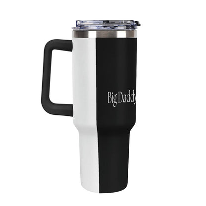 40oz Insulated Tumbler with Handle and Straw