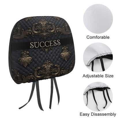 Custom Car Headrest Covers