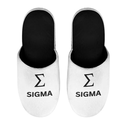 Flannel Men's Cotton Slippers