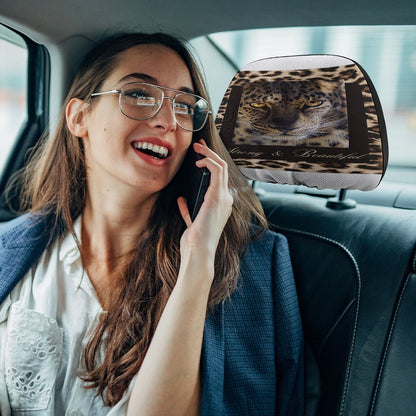 Custom Car Headrest Covers