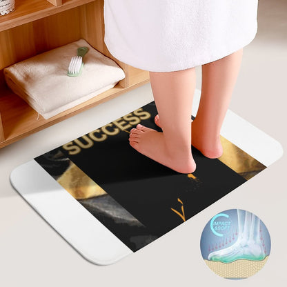 Coral Velvet Restroom Rug Set of 3-15.7"x23.6"/ 40x60cm