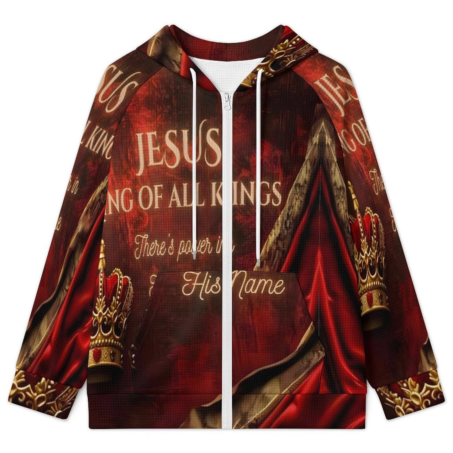 220gsm Hoodie Zipper Sweater(All-Over Printing)