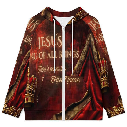 220gsm Hoodie Zipper Sweater(All-Over Printing)