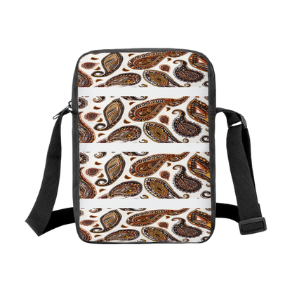 ORANGE PAISLEY Crossbody Bag