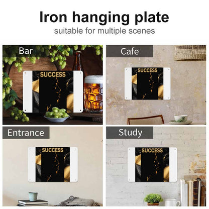 Horizontal Personalized Metal Wall Art Tin Sign-5.5"x7.9"/14x20cm