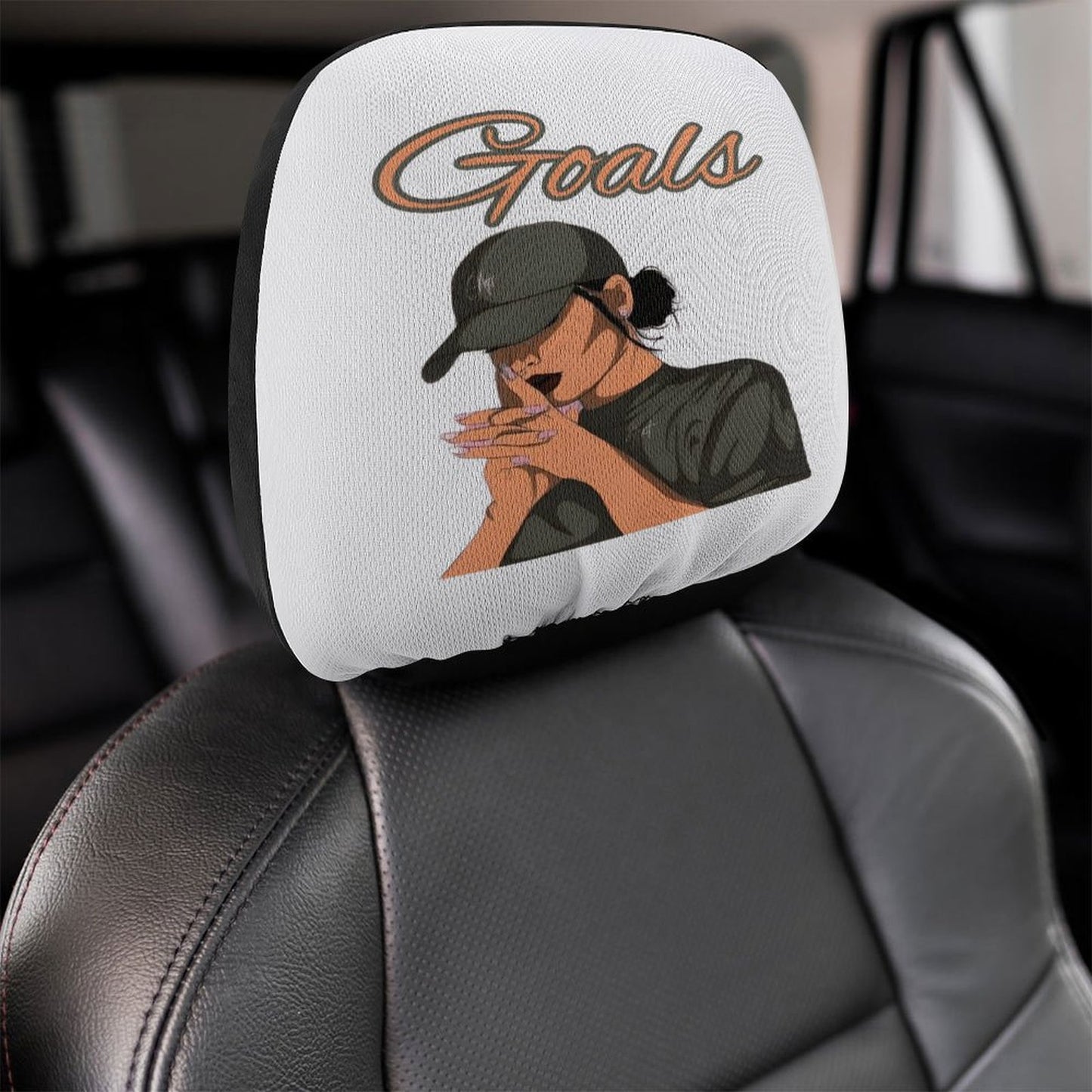 Custom Car Headrest Covers