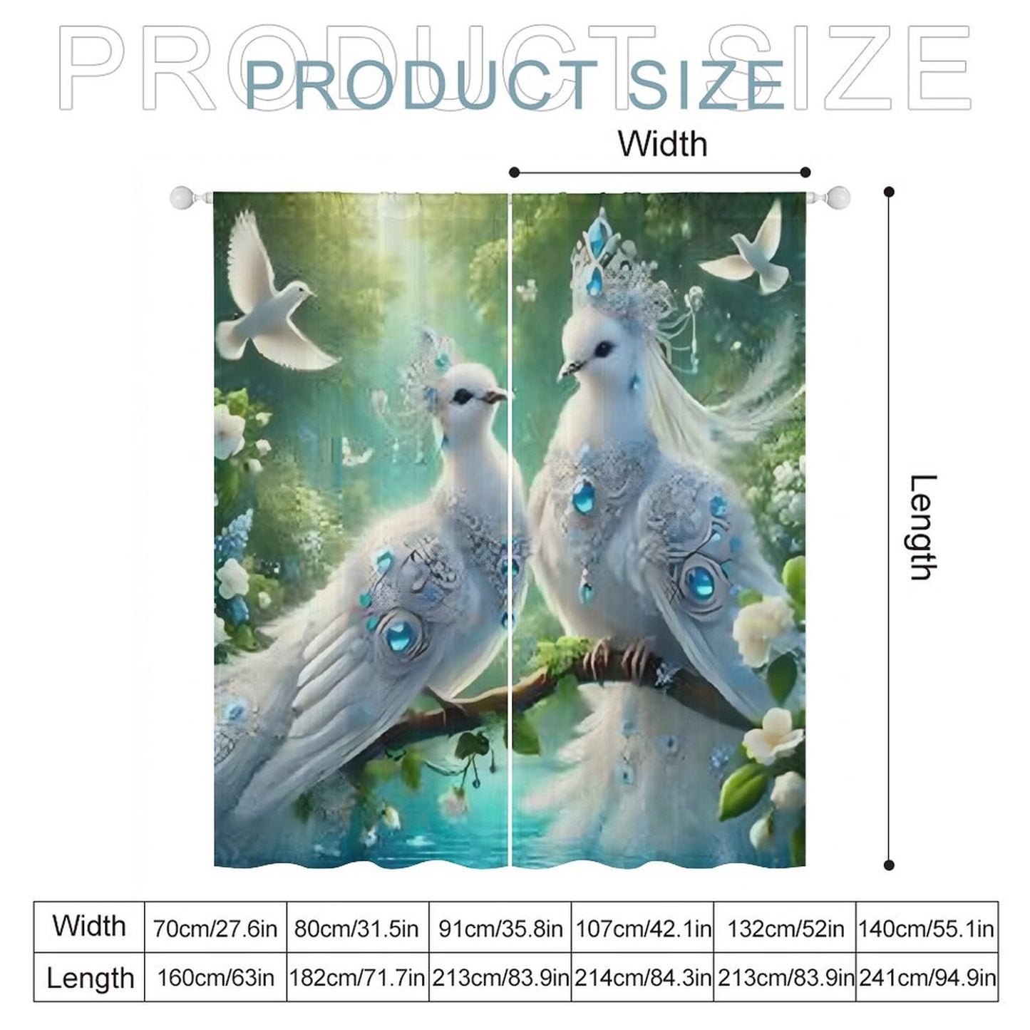 Sheer Curtain(All-Over Printing)