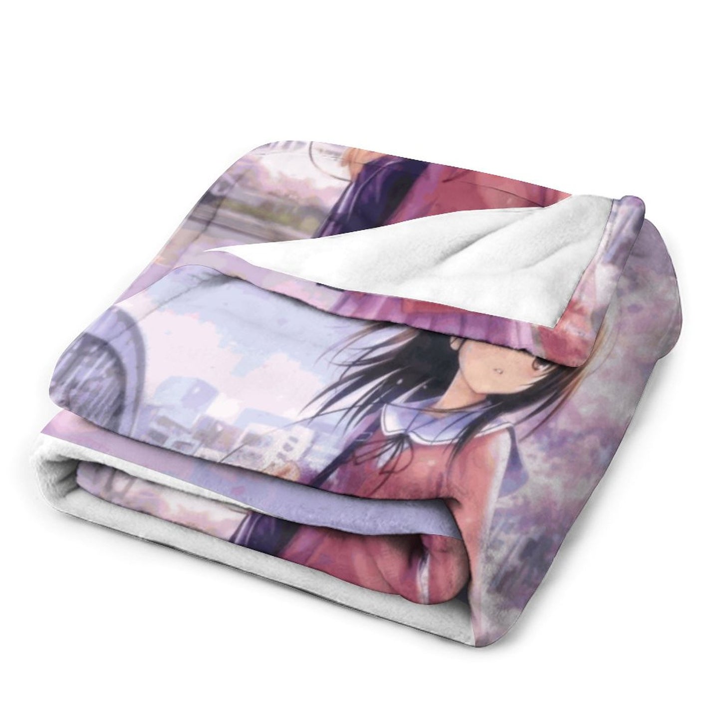 250gsm Flannel Throw Blanket-60"x80"