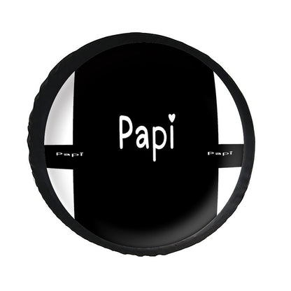 Leather Tire Cover(One-sided Printing)
