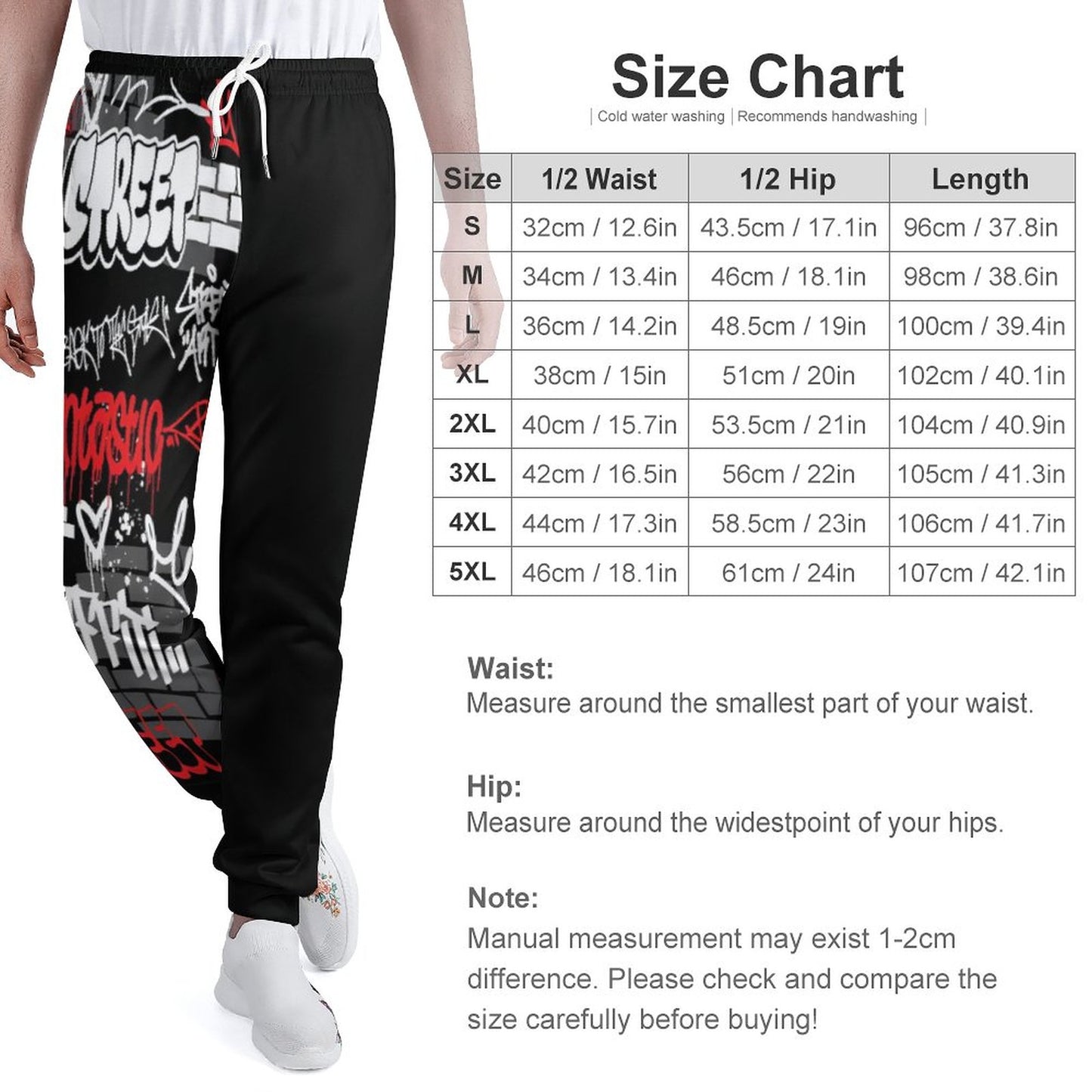 All over Print Sweatpants 4T24 (Polyester)