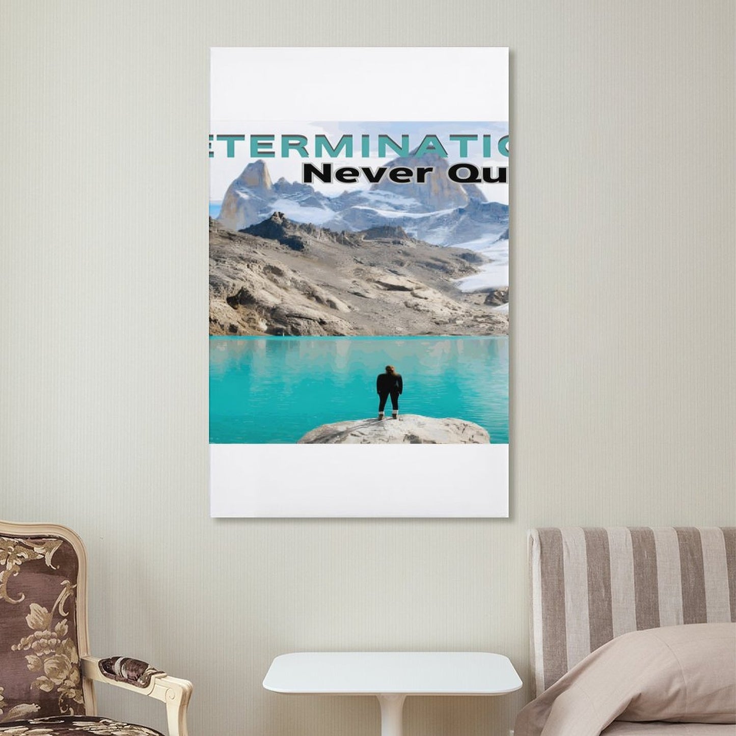 Framed Wooden Poster Hanging (Vertical 2:3)-8x12 inch