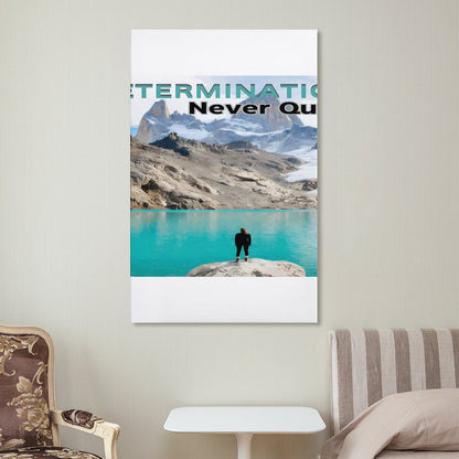 Framed Wooden Poster Hanging (Vertical 2:3)-8x12 inch