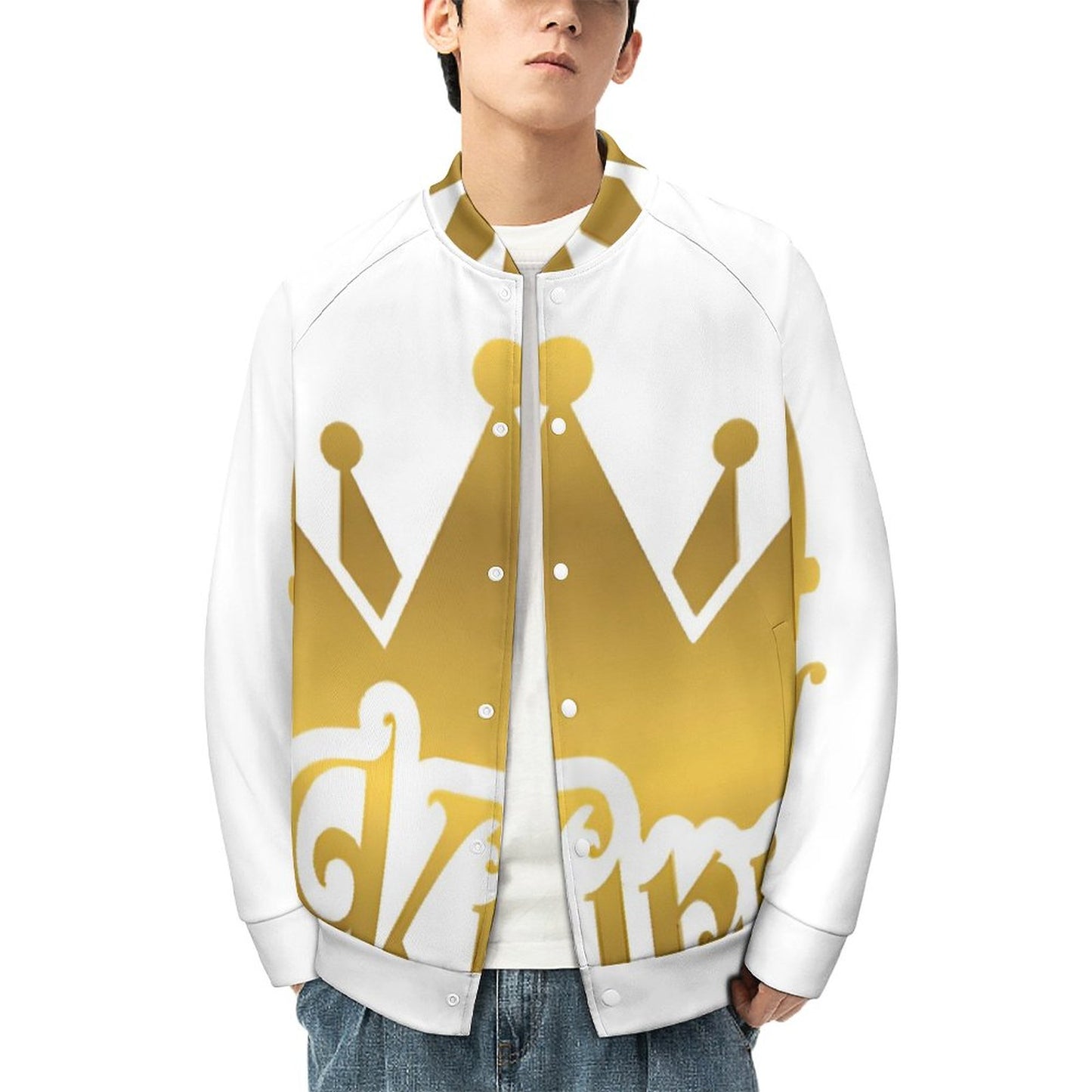 Men's Baseball Jacket (All-Over Printing)