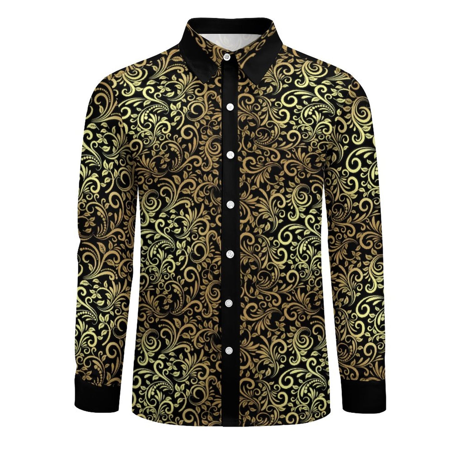 Men's Long Sleeve Shirt with Pocket LS (All-Over Printing)