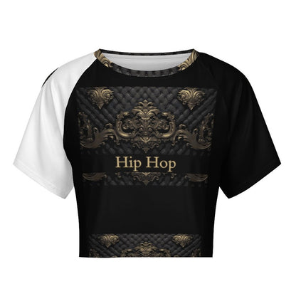 Short Sleeve Navel Shirt Baby Tee NT29 (All-Over Printing)