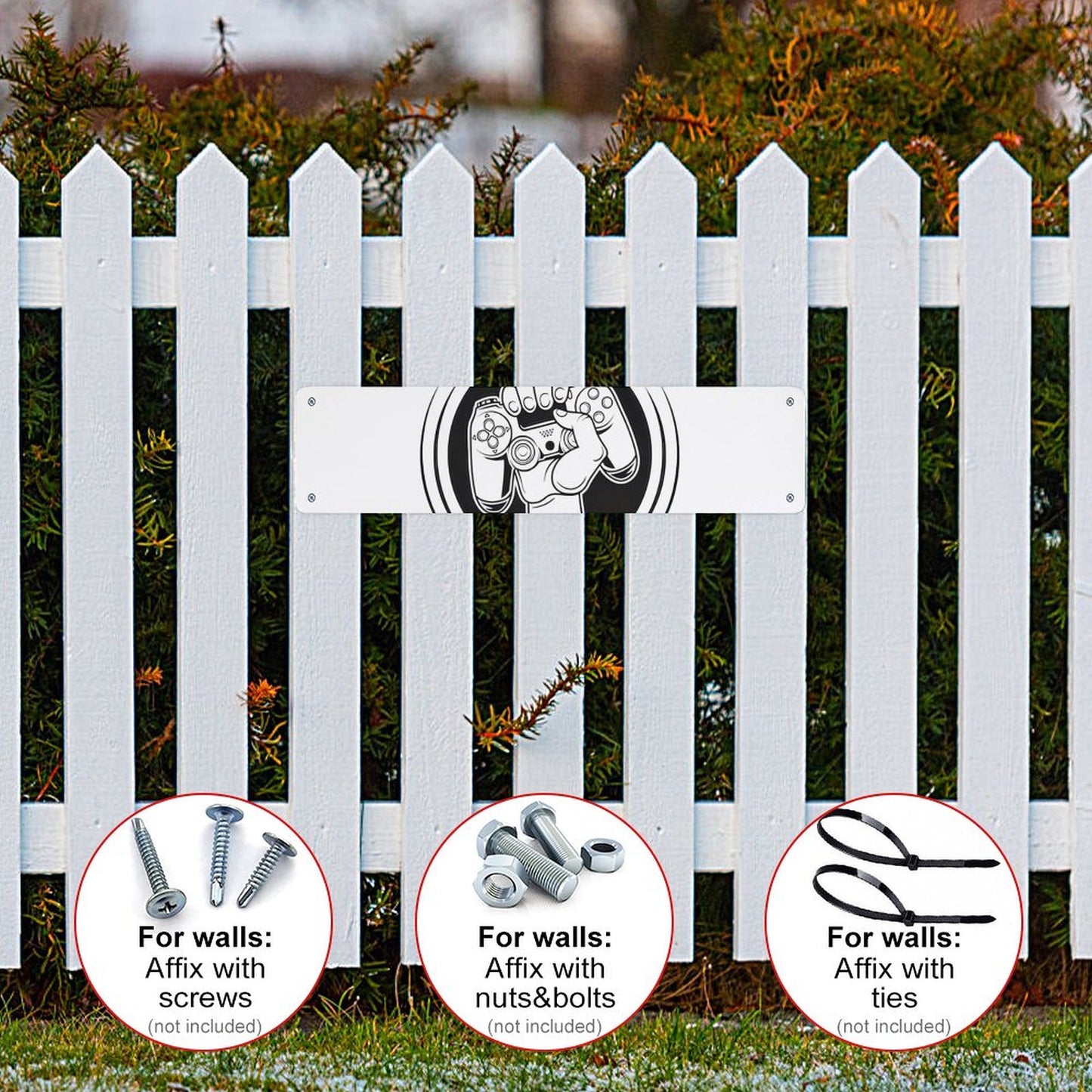 Slim Metal Tin Sign