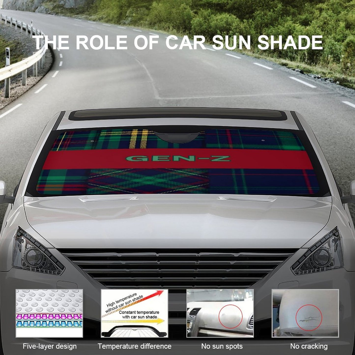 Car Cool with Sun Shades