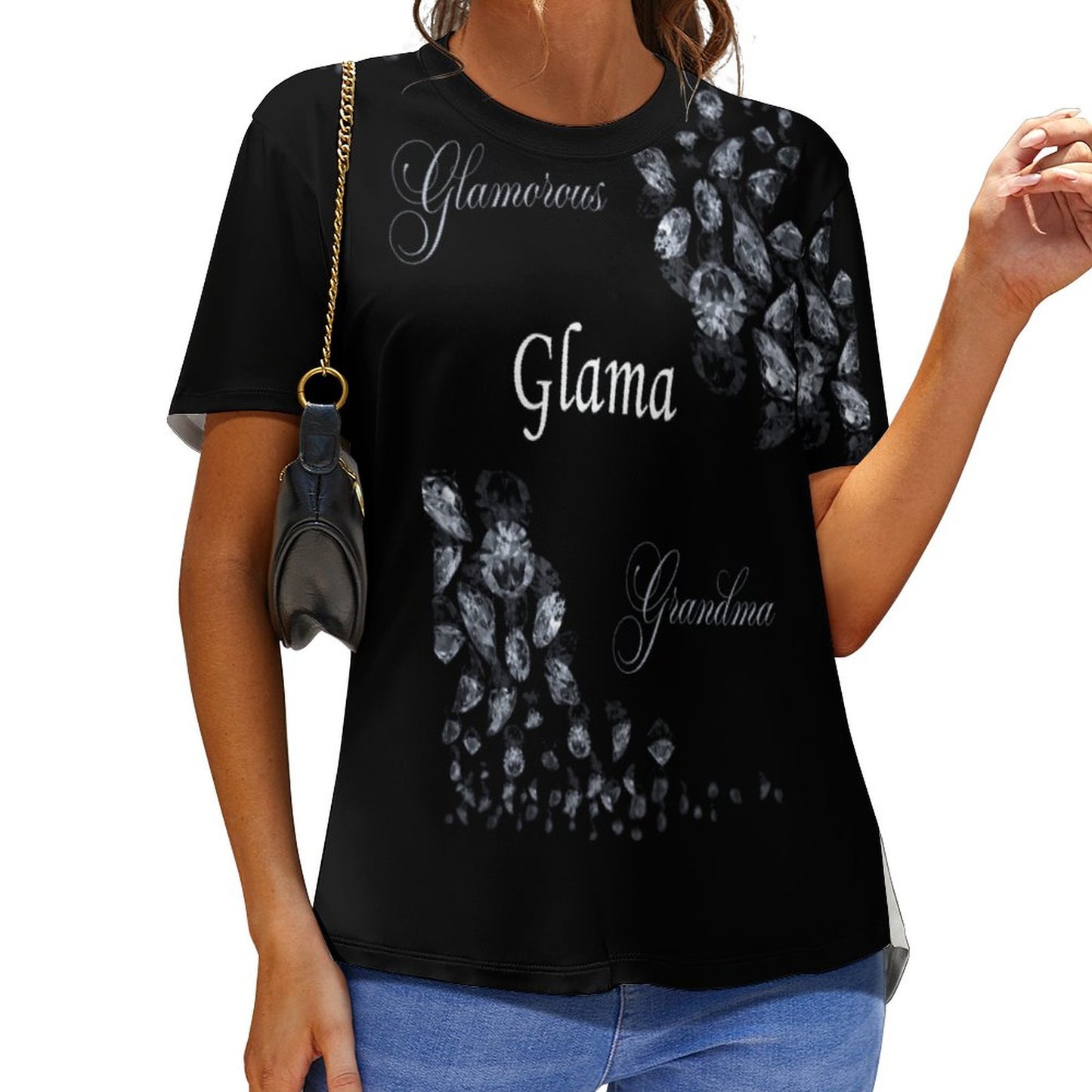 Custom Crop Top T-Shirts NT (All-Over Printing) 180GSM Tees