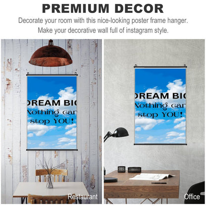 Canvas Hanging Poster with Scrolls-16"x24"/ 40x60cm
