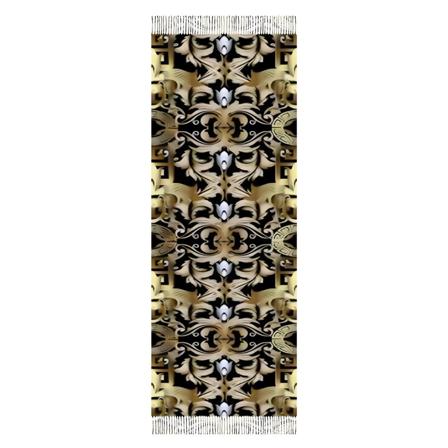 Cashmere-like Tassel Scarf (All-Over Printing)