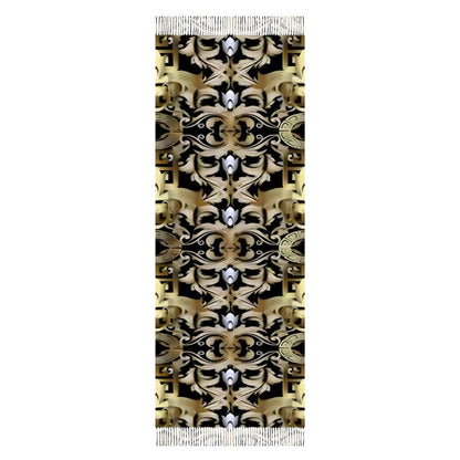 Cashmere-like Tassel Scarf (All-Over Printing)