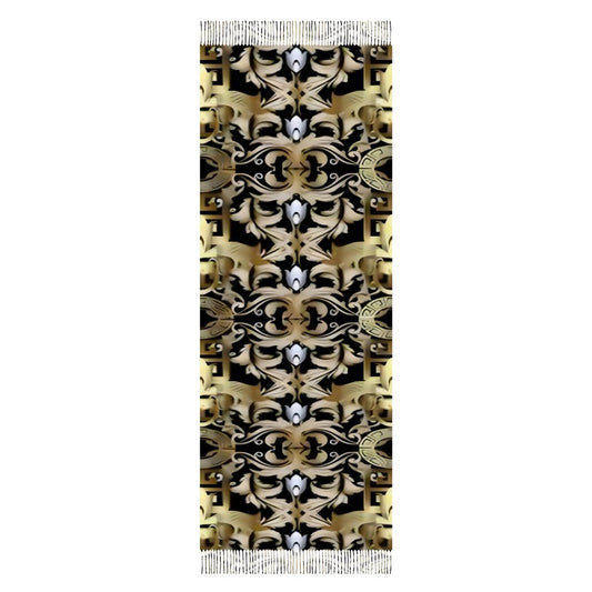 Cashmere-like Tassel Scarf (All-Over Printing)