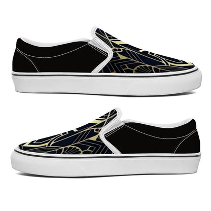 Printed Slip-on Canvas Shoes  for Teenagers and Adults