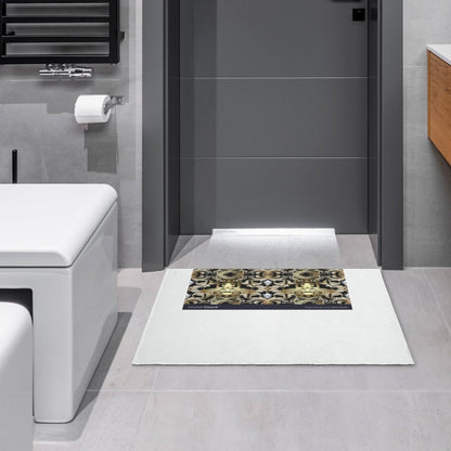 Crystal Velvet Bedroom Floor Mat