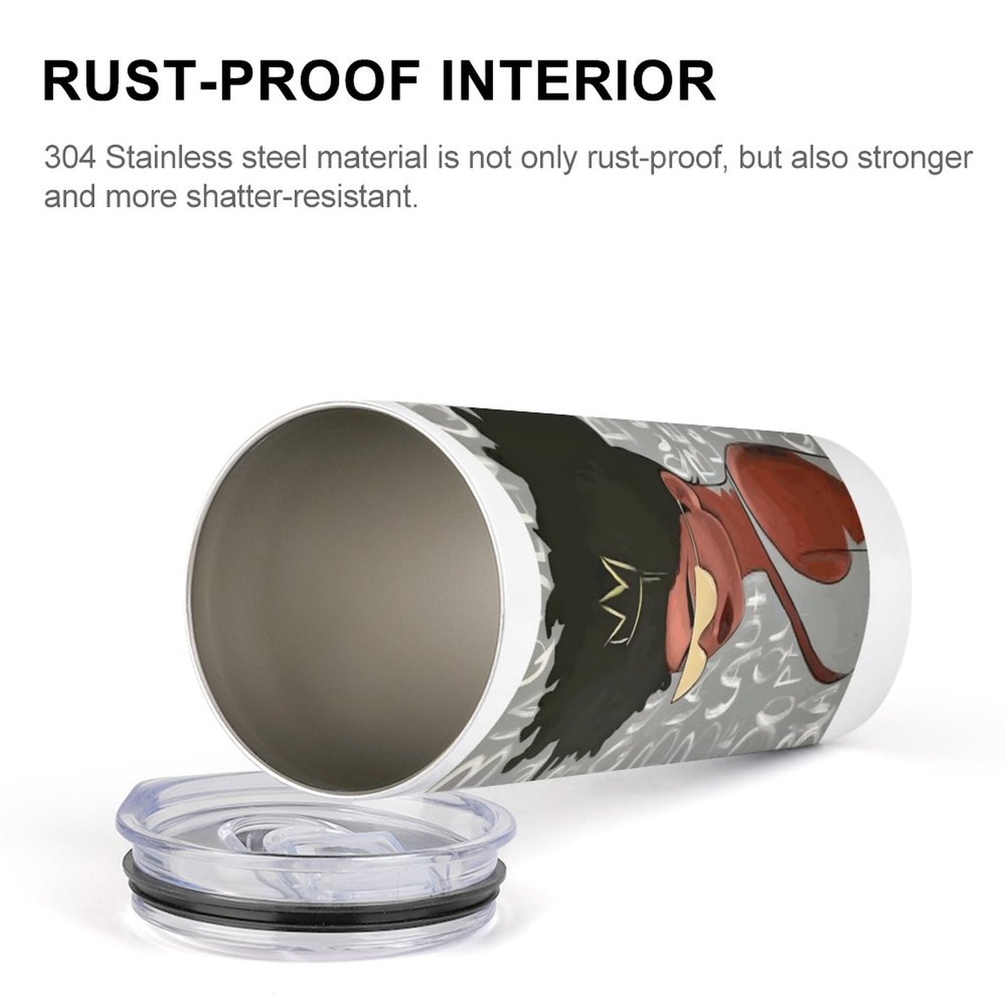 Insulated Drinking Cups with Lids